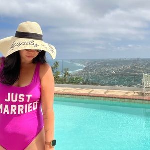 Just married bathing suit